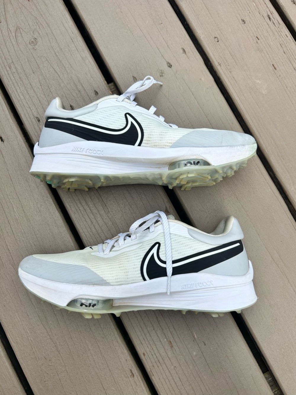 Nike Air Zoom Infinity Tour NEXT% Golf Shoes White Black DC5221 105 Size US 10.5